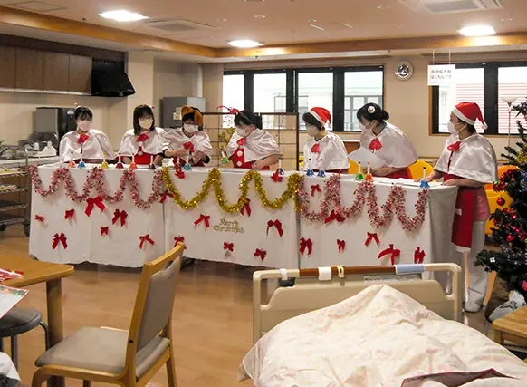 クリスマス会の様子