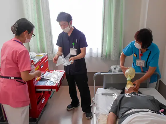 多職種でのカンファレンス